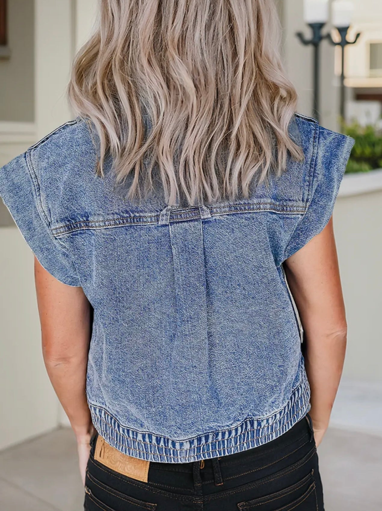 Danielle Denim Vest