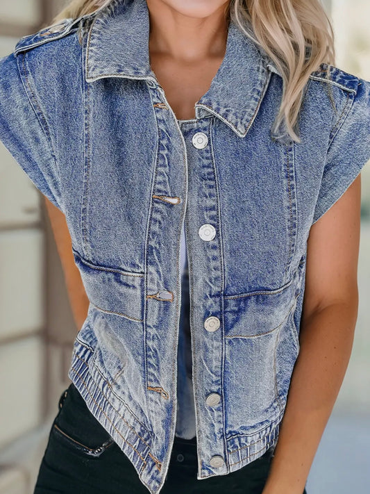 Danielle Denim Vest