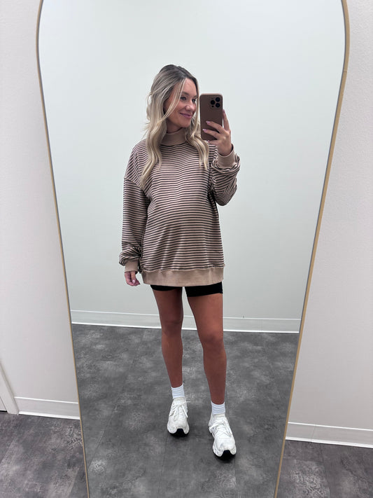 Zoey Mock Neck