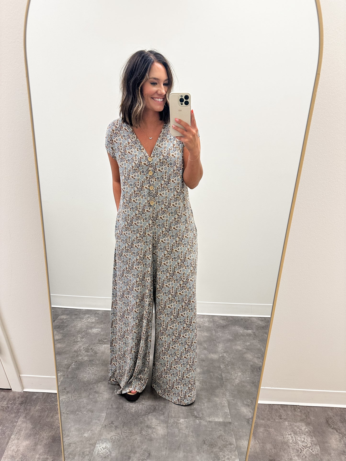 Daphne Floral Jumpsuit