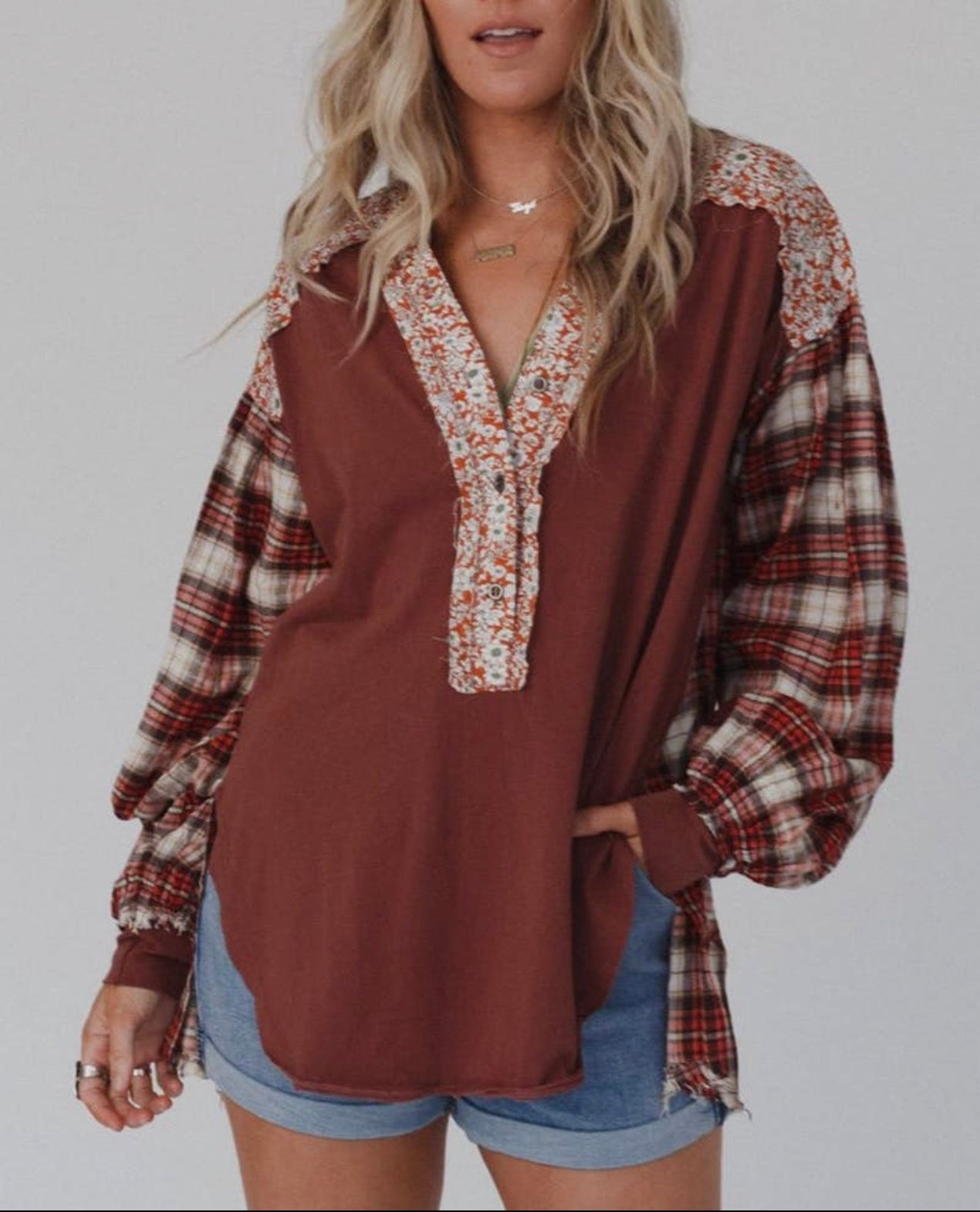 Jemma Patchwork Shirt