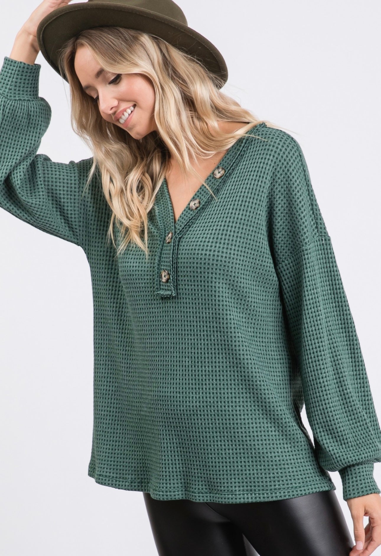 Haley Waffle Knit