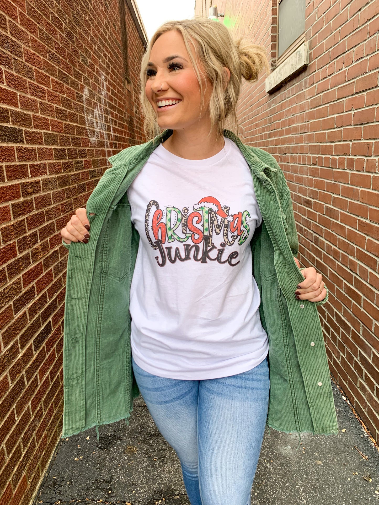 Christmas Junkie Tee